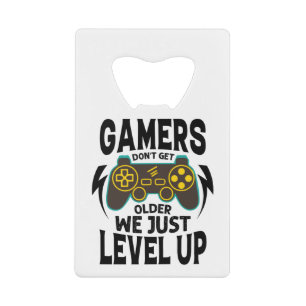 Gamer Verjaardagscadeau - Gamer Wordt Niet Ouder M Kredietkaart Flessenopener