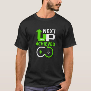 Gamer Verjaardagsontwerp, Level Up Volgende Level T-shirt