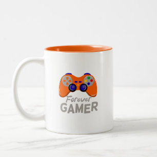 Gamer vibes Mok, speler en gamer geschenken Tweekleurige Koffiemok