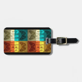 GAMER  VIDEO GAME CONTROLLER BAGAGELABEL (Voorkant horizontaal)