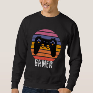 Gamer Video retro Controller Games Gaming Jongens Trui