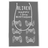 Gamer Videogame Controller Verjaardag Medium Cadeauzakje (Voorkant)