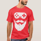 Gamer videogame level nerd computer gift giftidea  t-shirt (Voorkant)