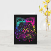Gamer videogamecontroller 16 kaart (Gele Bloem)