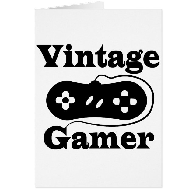 Gamer vintage (Devant)