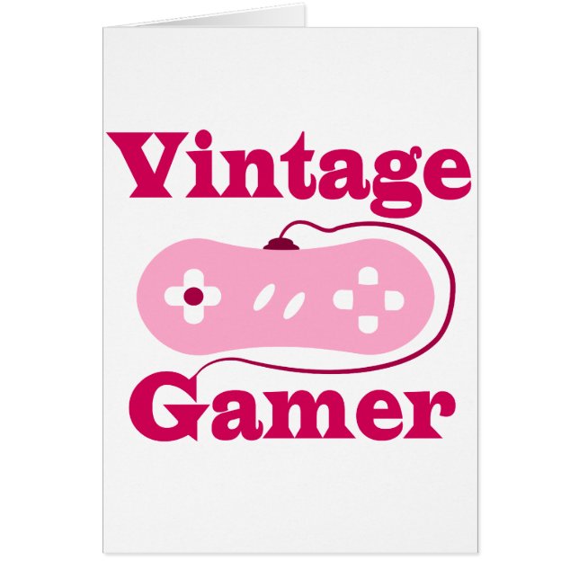 Gamer vintage (Devant)