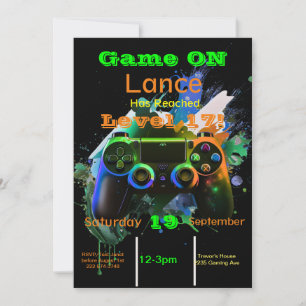 Gamer, Volgend niveau, Speler één, 17e videospel  Kaart