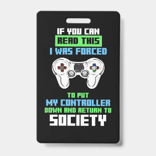 Gamer werd gedwongen spel te controleren badge