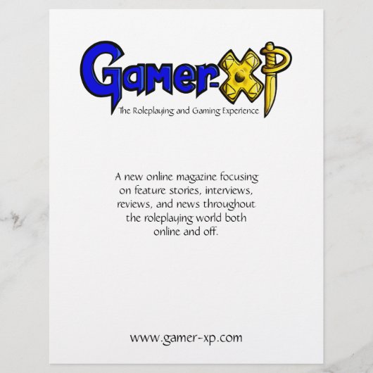 Gamer-XP Flyer (Voorkant)