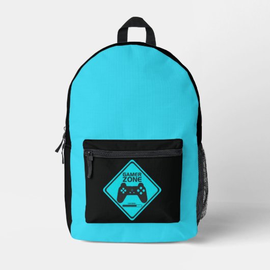 Gamer Zone Design BackPack sac (Recto)
