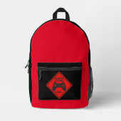 Gamer Zone Design BackPack sac (Recto)