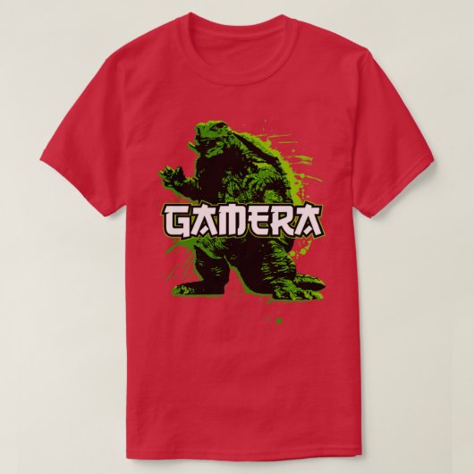 GAMERA Splatter T-shirt (Design voorkant)