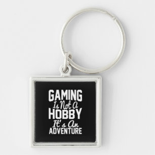 Gamercadeau Gaming Het is een avontuur Sleutelhanger