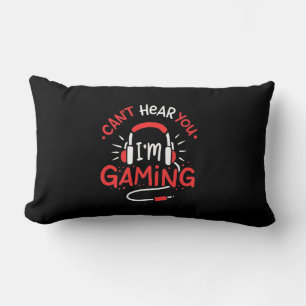 Gamercadeau Kan je hier niet komen, ik ben aan h Kussen