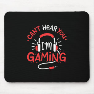 Gamercadeau Kan je hier niet komen, ik ben aan h Muismat