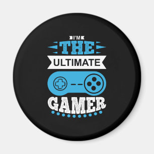 Gamercadeautje Ik ben de ultieme gamer Magneet