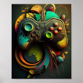 Gamercontroller Poster (Voorkant)