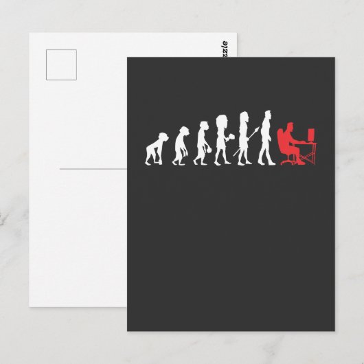 Gamerevolutie Funny Gaming Nerd PC Admin Gamer Briefkaart (Voorkant / Achterkant)