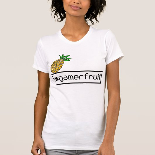 GamerFruit femmes Pixel T-shirt (Devant)