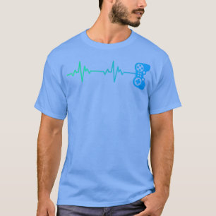 Gamerhartslag Cool Video Game Controller T-shirt