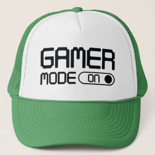 Gamermodus aan trucker pet