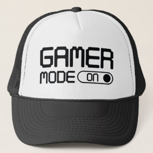 Gamermodus aan trucker pet