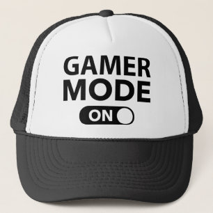 Gamermodus aan trucker pet
