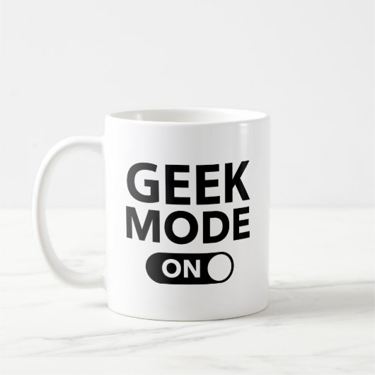 Gamermodus op koffie-Mok Koffiemok (Links)
