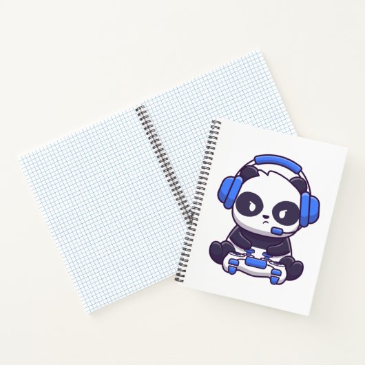 gamerpanda notitieboek (Binnen)