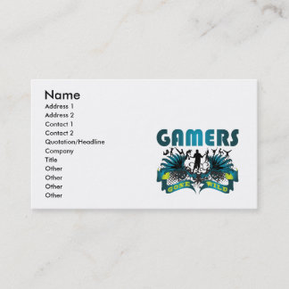Gamers Gone Wild Visitekaartje