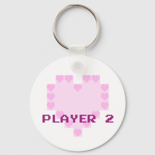 Gamers in liefde - Speler 2 Sleutelhanger