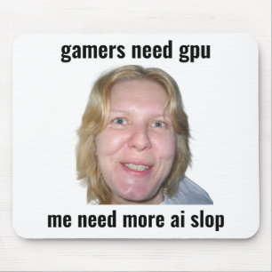 Gamers Need GPU Grappige Meme Muismat