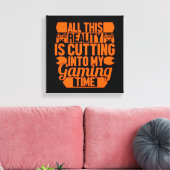 Gamers Only Canvasprint Canvas Afdruk (Insitu (Woonkamer))