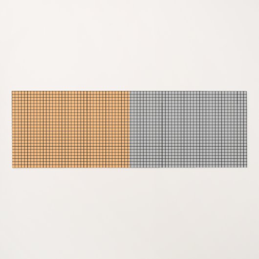 Gamers raster Twee gesteunde 4 kleuren Yogamat (Achterkant (horizontaal))