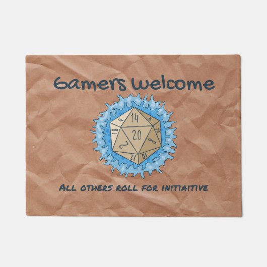 Gamers welkom deurmat (Voorkant)