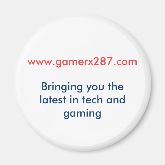 Gamerx287 - Magnet (Devant)