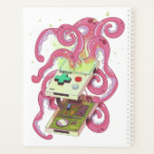 Games Console Monster Planner (Achterkant)