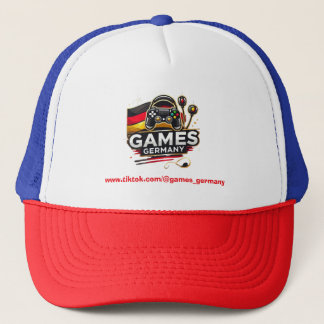 Games Germany Kappe – Stylischer Gamer-Look! Trucker Pet
