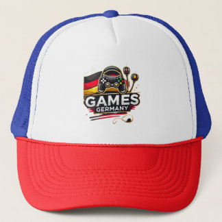 Games Germany Kappe – Stylischer Gamer-Look! Trucker Pet