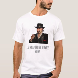 Games T-Shirt Vintage Cowboy die sigaar rookt