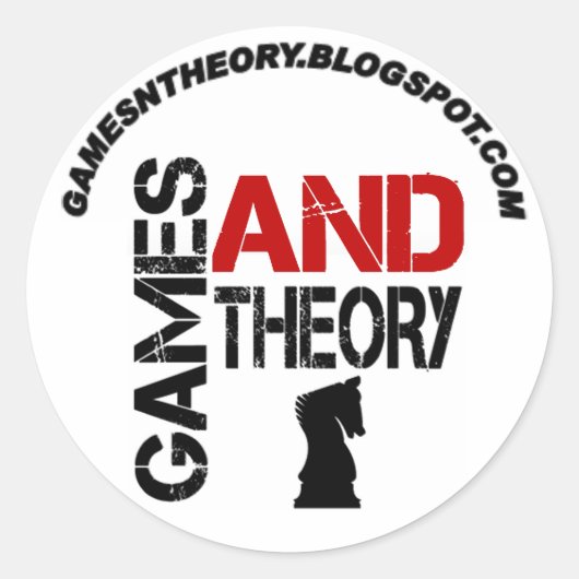 Games & Theory Sticker (Voorkant)