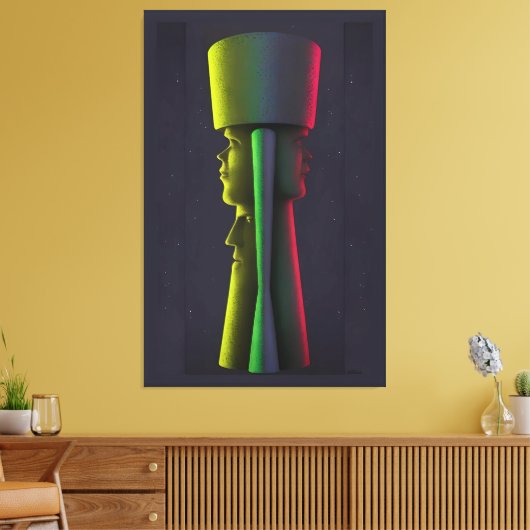 Gamesmanship Perspectief - Ken Gage Art Canvas Afdruk (Insitu (Woonkamer))