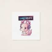 Gamesolotl - Axolotl Joueur (Dos)