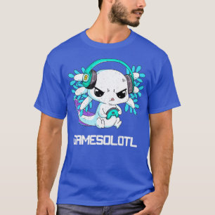 Gamesolotl Axolotl Kinder Salamander Cute Axolotl T-shirt