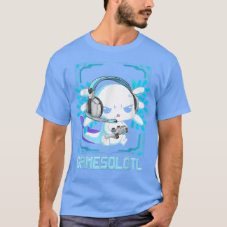 Gamesolotl Axolotl Video Gamer Kawaii Anime Gift B T-shirt