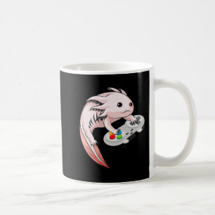 Gamesolotl Axolotl Video Games Kawaii Anime Gaming Koffiemok