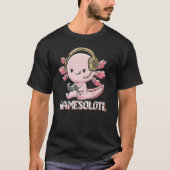 Gamesolotl Cute Axolotl Video Gaming Gamer Boys Gi T-shirt (Voorkant)