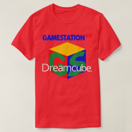 GameStation 69 Video Game System 90's Knock van 20 T-shirt (Design voorkant)