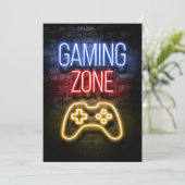 Gamezone Save The Date (Staand voorkant)