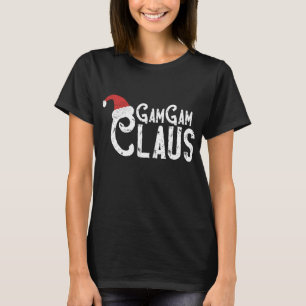 GamGam Claus - Traditionele Kerstman Bijpassende F T-shirt